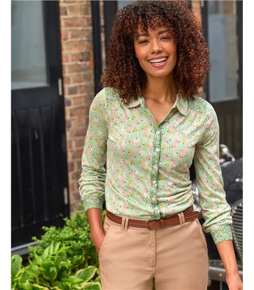 Mix Match Print Jersey Shirt