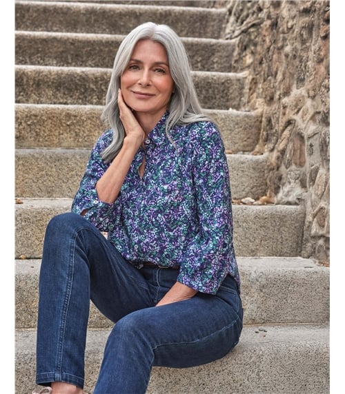Full Sleeve Crinkle Blouse