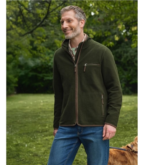 Organic Cotton Full Zip Fleece