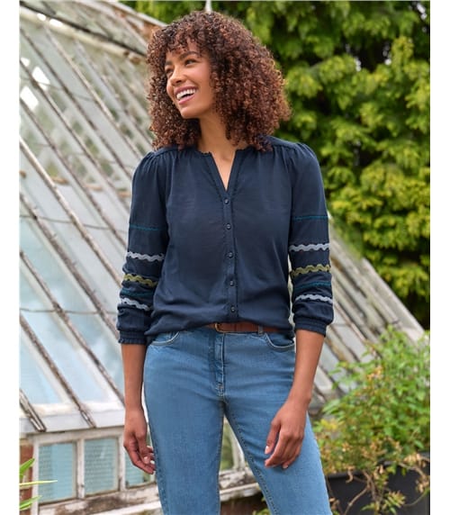 Ric Rac Insert Top