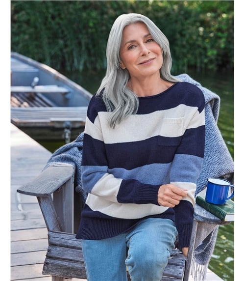 Longline Pocket Boat Neck Tunic
