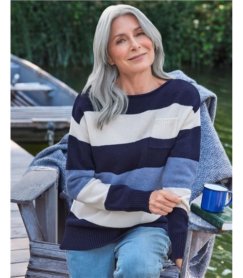 Longline Pocket Boat Neck Tunic