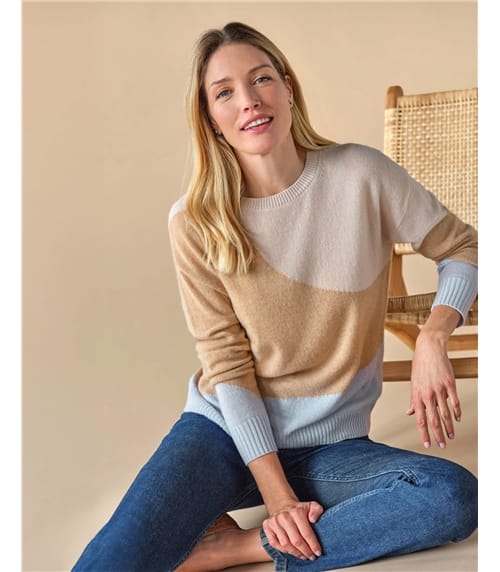 Gassato Wave Intarsia Sweater