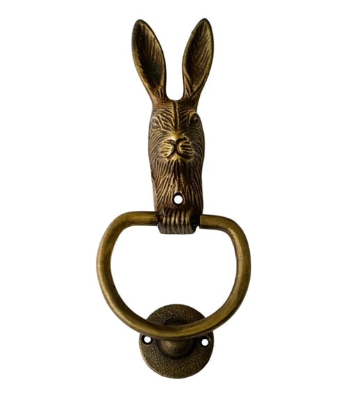 Cast Iron Hare Door Knocker