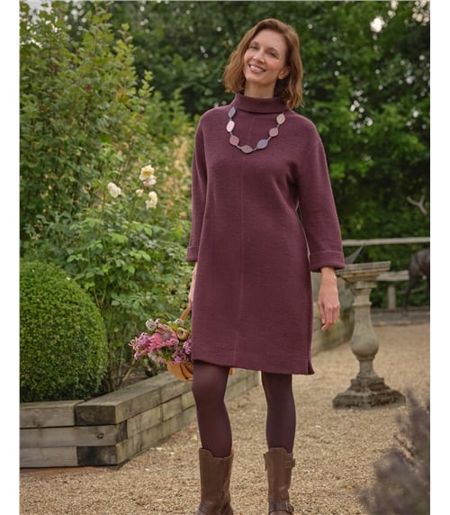 Gestricktes Jerseykleid