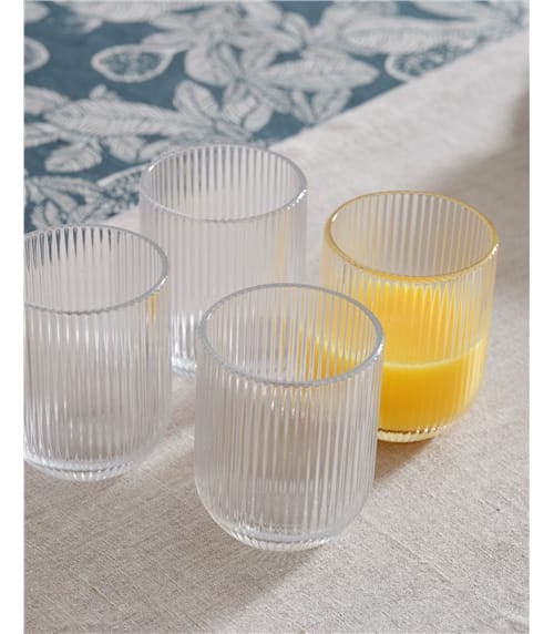 Ribbed Glass