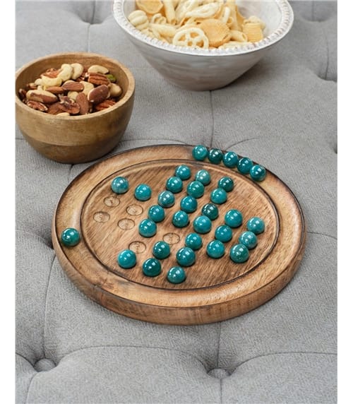 Wooden Solitaire Game