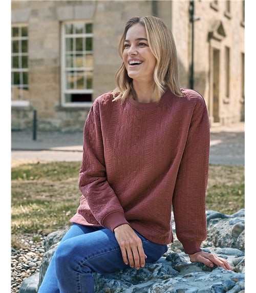 Verve Jacquard Sweatshirt
