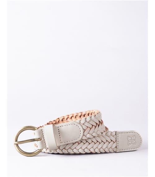 Waverton Leather Woven Belt
