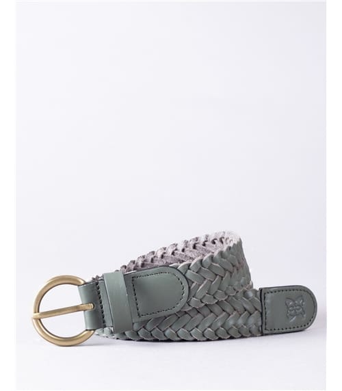 Waverton Leather Woven Belt