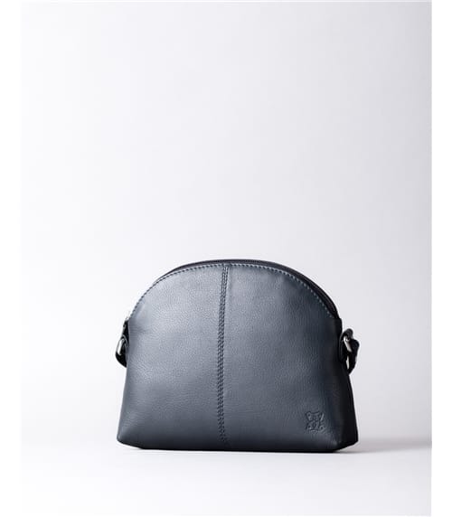 Elterwater Curved Leather Cross Body Bag