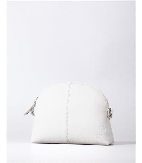Elterwater Curved Leather Cross Body Bag
