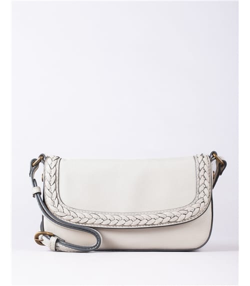 Tarnbeck Leather Braid Cross Body Bag