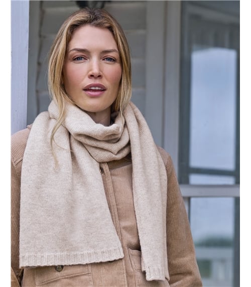 Écharpe essentielle - Femme - Laine d’agneau