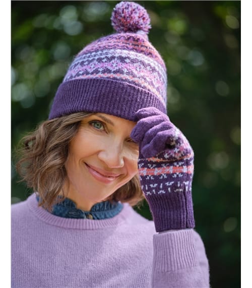 Womens Fairisle Lambswool Hat