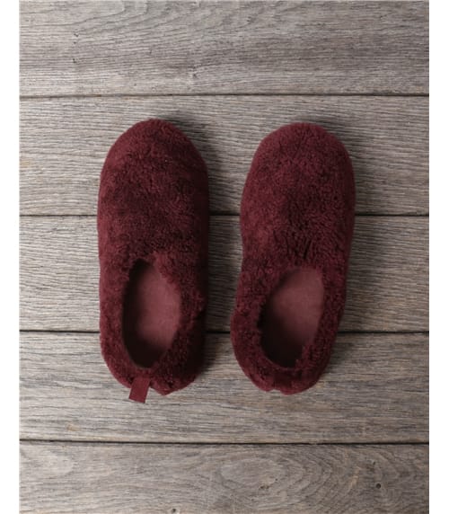 Womens Soft Sheepskin Ballerina