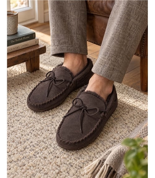 Mocassins à semelle dure pour homme