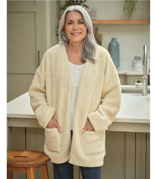 Super Soft Borg Cardigan
