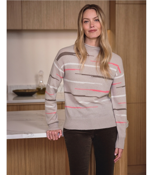 Gassato 1/2 Stripe Sweater
