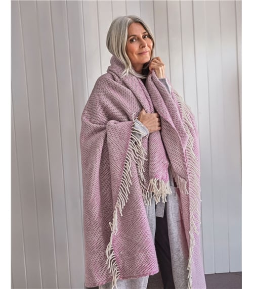 Pure Wool Beehive Throw