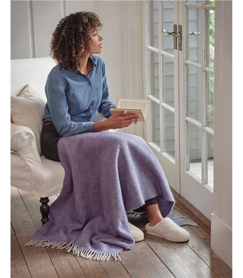 Couverture écossaise en Tartan - Pure Laine
