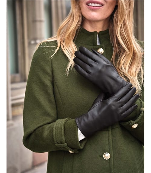 Cashmere Lined Leather Glove