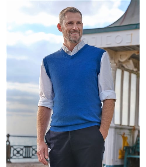 Cashmere and Merino Slipover