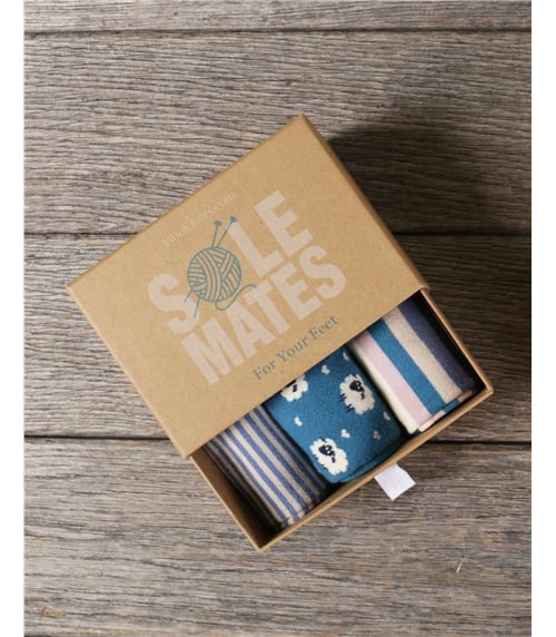 Coffret cadeau chaussettes - Femme - Bambou mélangé