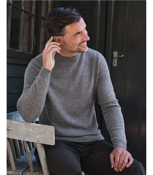 Pure Cashmere Crew Neck Jumper