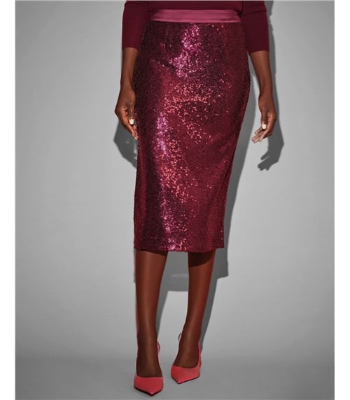 Sequin Skirt