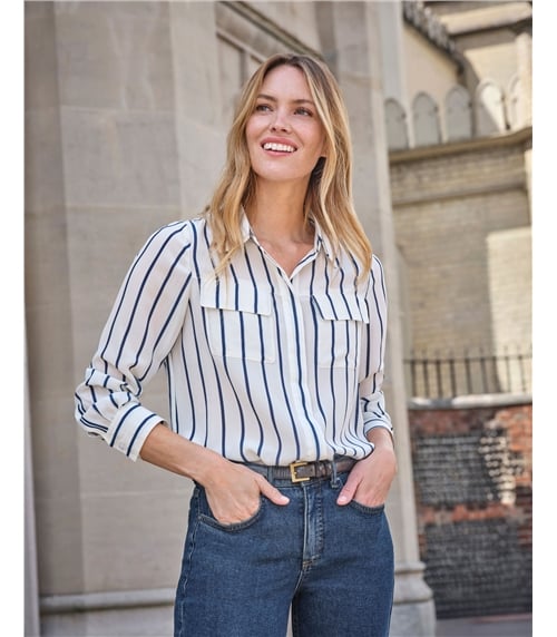 Silk Pocket Shirt