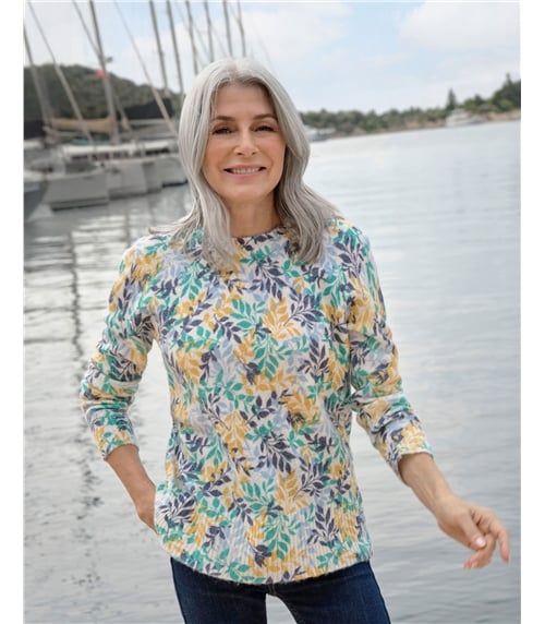 Floral Print Jumper