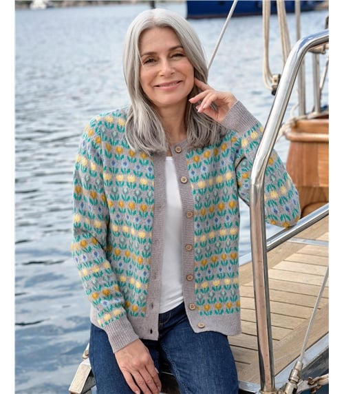 Spring Tulip Cardigan