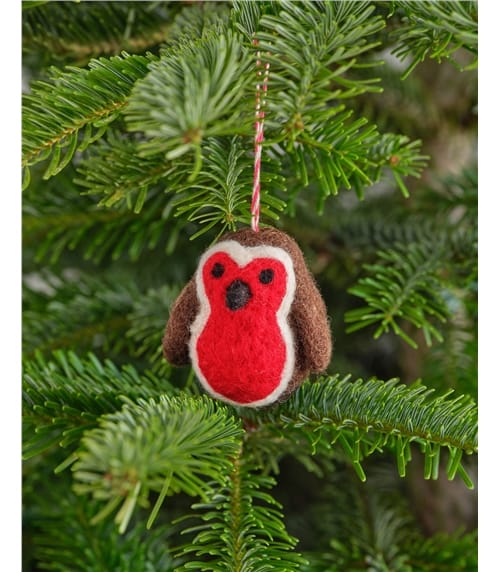 Ralph das Rotkehlchen Weihnachtsdekoration