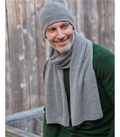 Echarpe Cashmere Merino pour homme