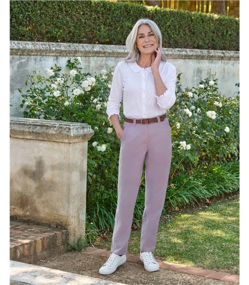 Organic Cotton Relaxed Trouser