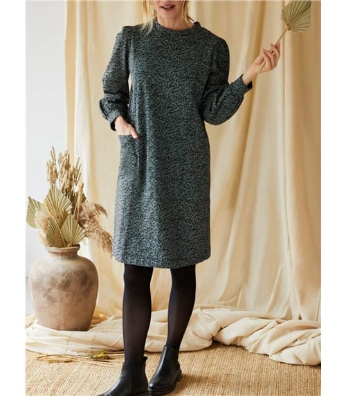 Alvarra Organic Cotton Printed Tunic Dress