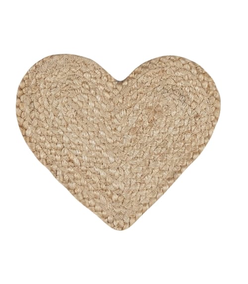 Jute Heart Trivet
