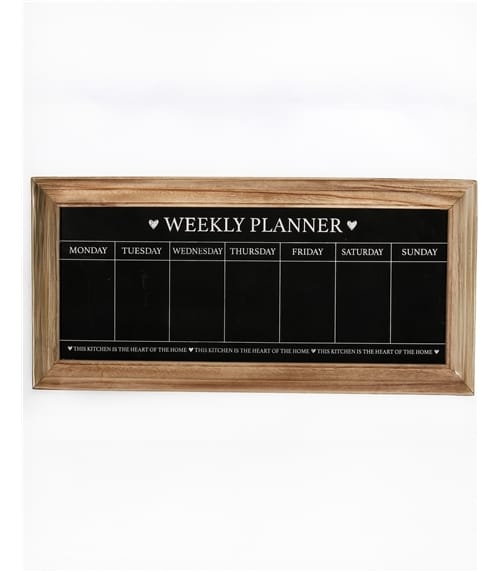 Chalkboard Weekly Planner