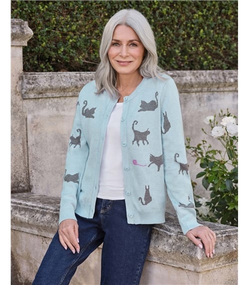Smudge The Cat Cardigan