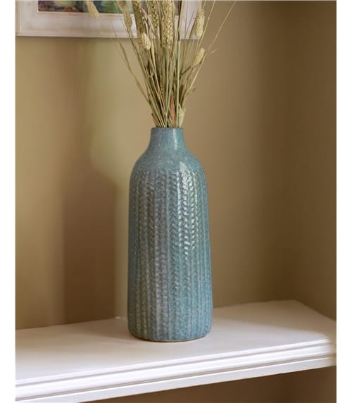 Blue Ceramic Vase