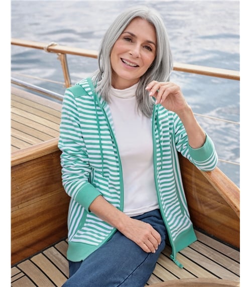 Ambleside Zip Through Hooded Sweatshirt