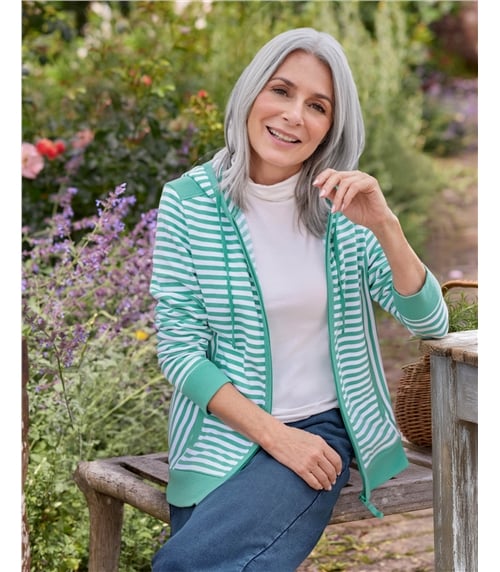Ambleside Zip Through Hooded Sweatshirt