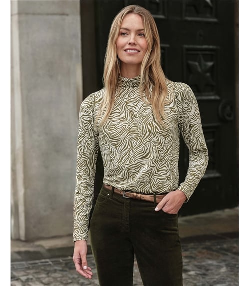 Jersey Turtle Neck