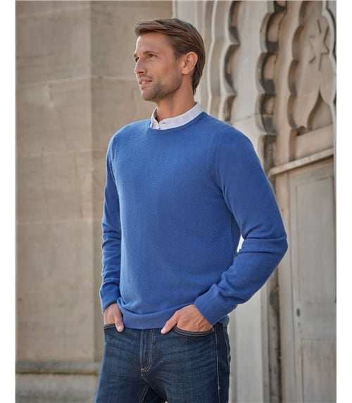Mens Cashmere Crew Sweater