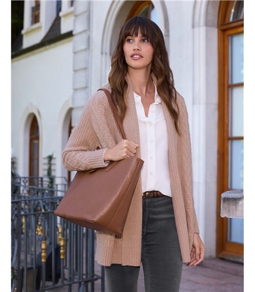 Leather Tote Bag