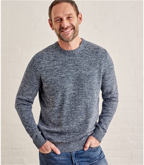 100% Cotton Crew Neck Jumper