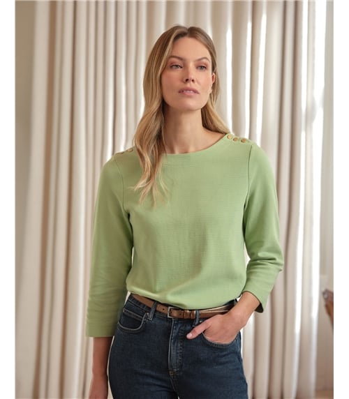 Button Shoulder Ottoman Top