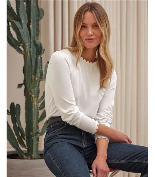 Ric Rac Trim Long Sleeve