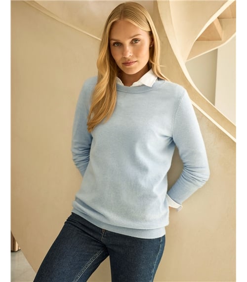 Womens Cashmere Boyfriend Sweater